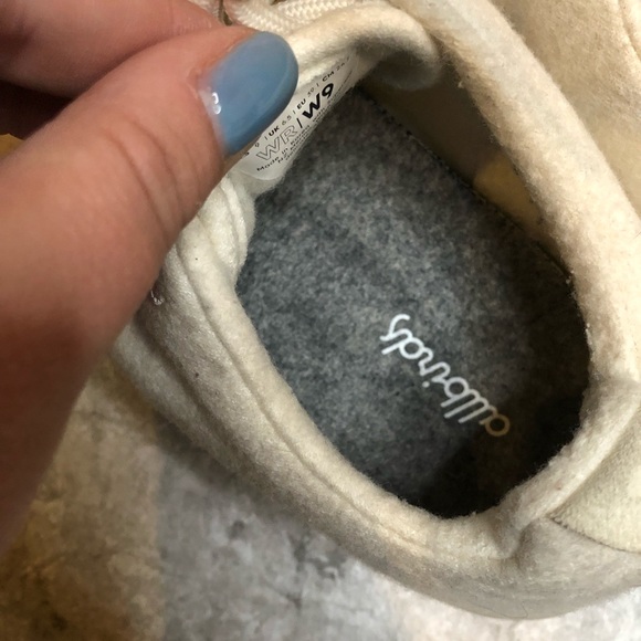 Allbirds Womens Wool Runners Size 9 Natural White - Picture 6 of 7